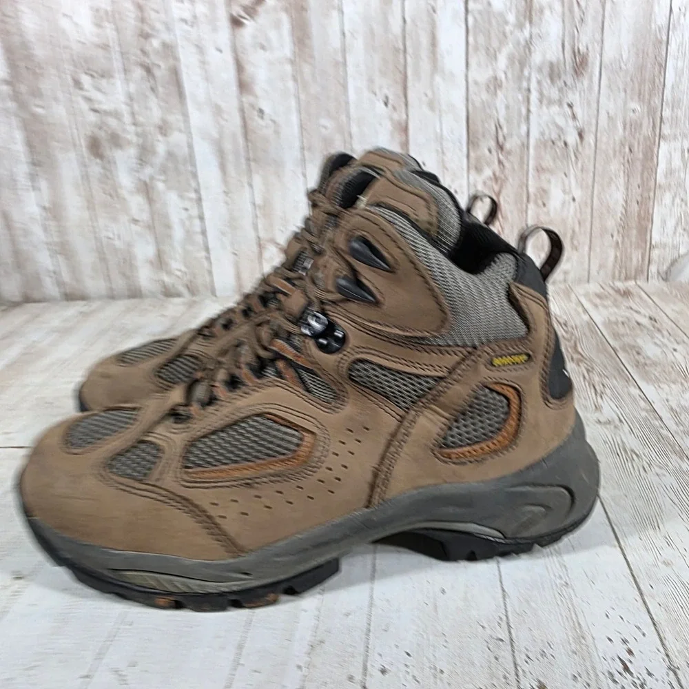 Vasque 7466 Breeze GTX Hiking Boots Mens 9W Brown Leather GORE-TEX Vibram Sole